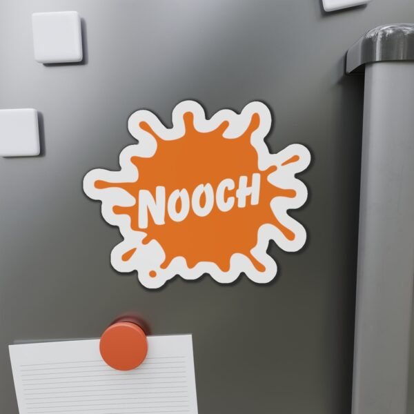 Nooch Vegan Humor Magnet - 90s Cartoon Remix