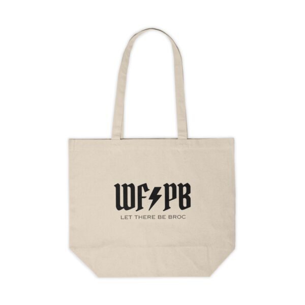 WF/PB Retro Rock Whole Foods Plant Based - Canvas Shopping Tote