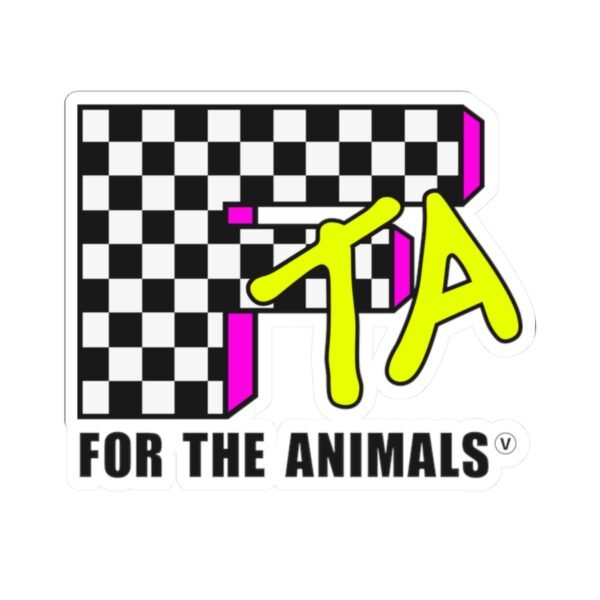 For The Animals Sticker - Retro 90s Nostalgia