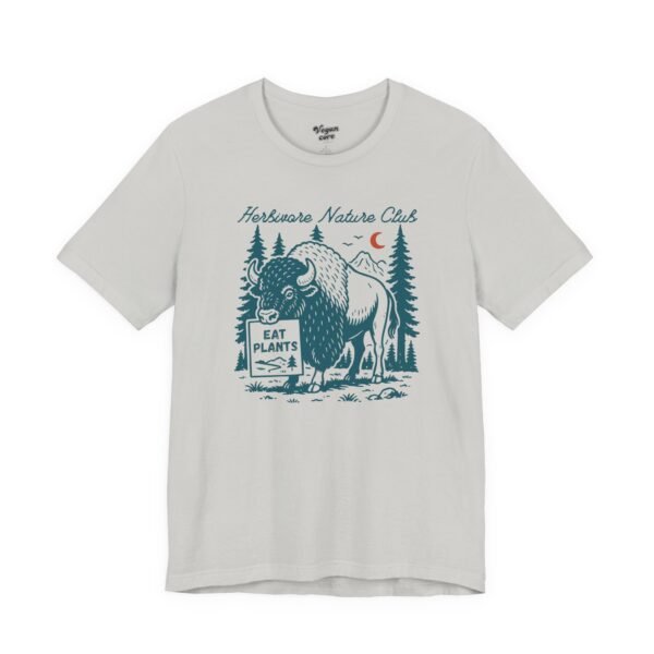 Herbivore Nature Club Retro Bison – Unisex Jersey Tee